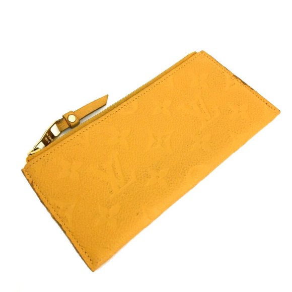 Louis Vuitton Monogram Empreinte Jeanne Leather Long Trifold Wallet /1K7593 - Picture 6 of 8